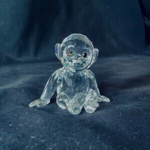 Swarovski Crystal Figurine, Chimpanzee 221625